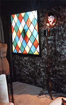 Fabric Stained Glass Window