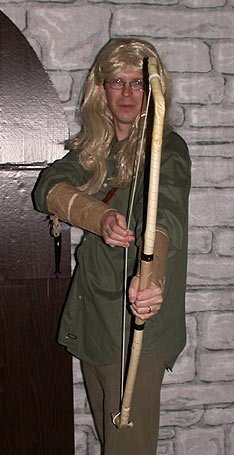 Robert as Legolas