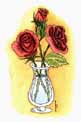 Watercolor Roses, 1997