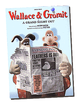 Wallace & Gromit Flyer - Front