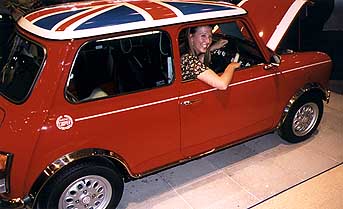 Britta in a Mini!