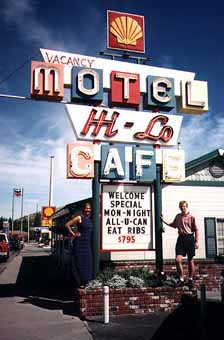 The beautiful Motel Hi-Lo