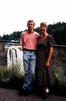 Marcus & Britta at Snoqualmie Falls