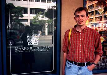 Marcus at Marks & Spencers