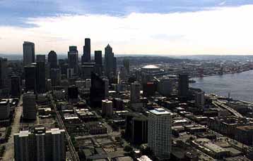 View of Seattle from the Spaceneedle