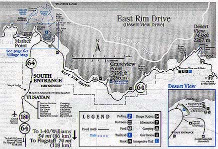 Grand Canyon Map