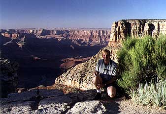 Marcus at the Grand Canyon