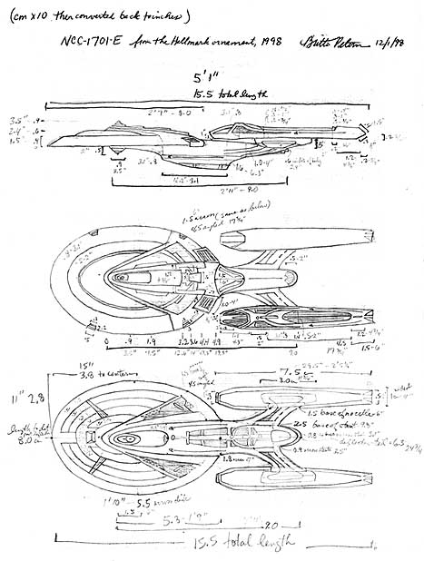 1701-E Scale Drawing
