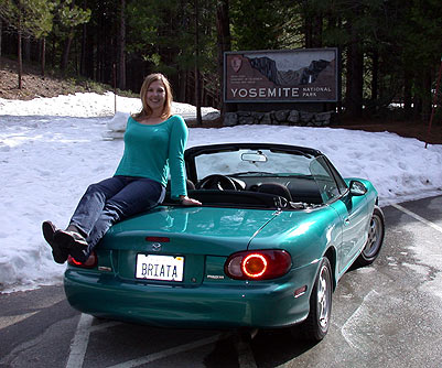 Teal Briata at Yosemite - Feb 2005
