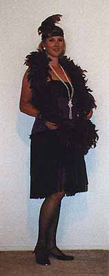 Flapper - Boa around Neck